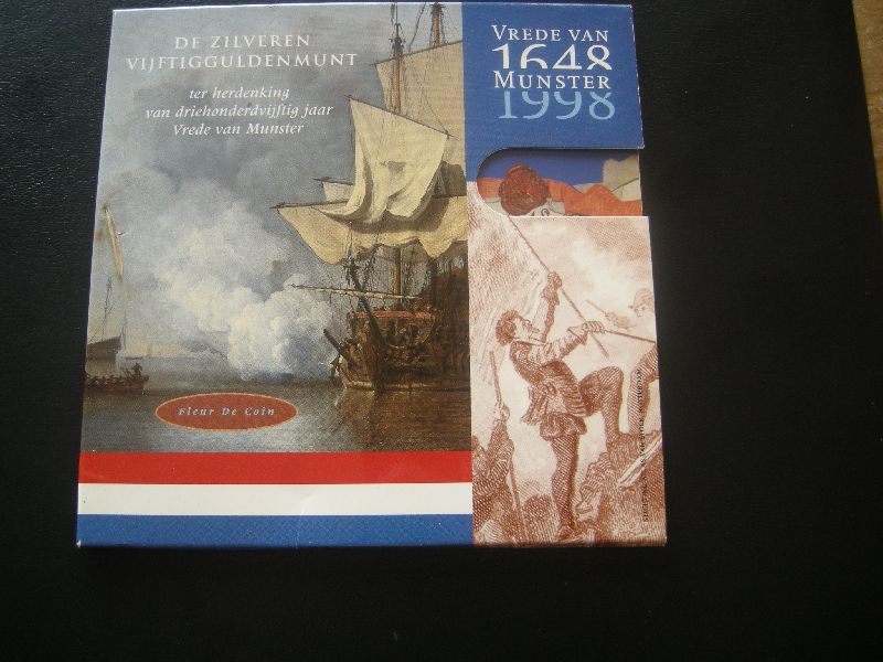 (afbeelding voor) 50 Gulden 1998 FDC